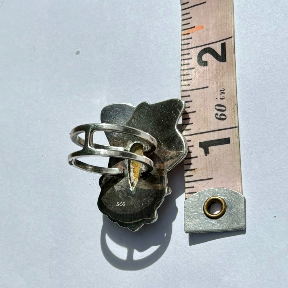 Bumblebee Jasper Ring - Picture 14 of 14